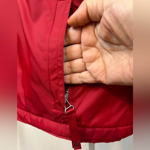 Old Navy Red Zipper Jacket with Lining Medium - Picture 5 of 10